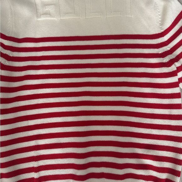 Brand new unisex Gucci Striped Red and Cream Sweater - Picture 3 of 5